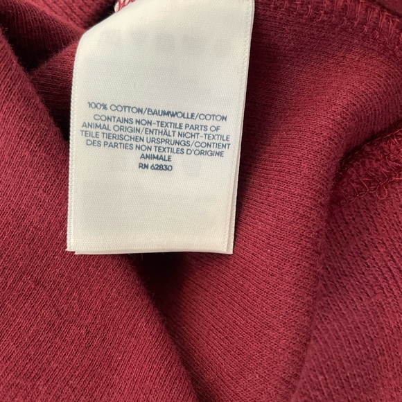 Lands’End 100% Cotton Quarter Zip Men’s Sweater Size M 38-40 - Picture 12 of 13